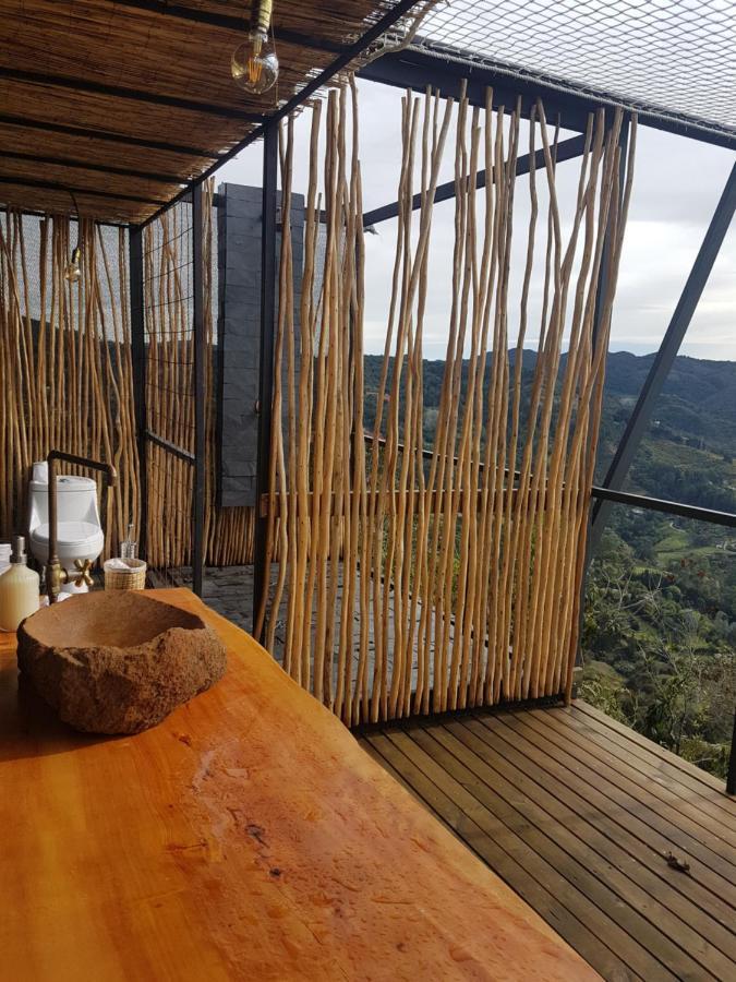 Отель Glamping La Montana Sagrada Медельин Экстерьер фото