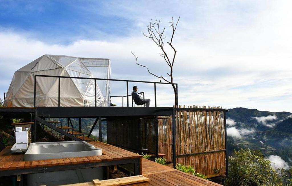 Отель Glamping La Montana Sagrada Медельин Экстерьер фото